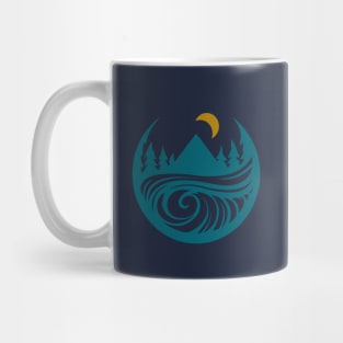 Wild Trees, Wild Water Mug